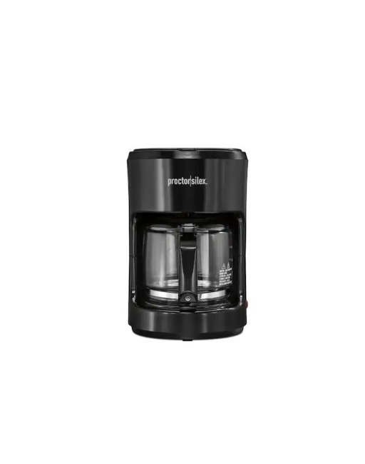 CAFETERA DE GOTEO 10 TAZAS COLOR NEGRO, MARCA PROCTOR SILEX, MOD. 48351PS