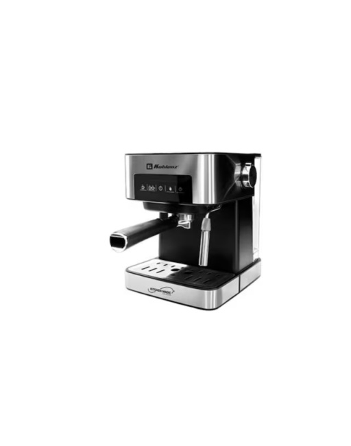 CAFETERA EXPRESSO / CAPUCHINO COLOR NEGRO ACERO INOXIDABLE 1.2 LTS, MARCA KOBLENZ, MOD. CKM-750EIN