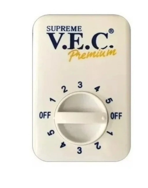 CONTROL PARA VENTILADOR DE TECHO, COLOR BLANCO, MARCA VEC, MODELO C-VEC961