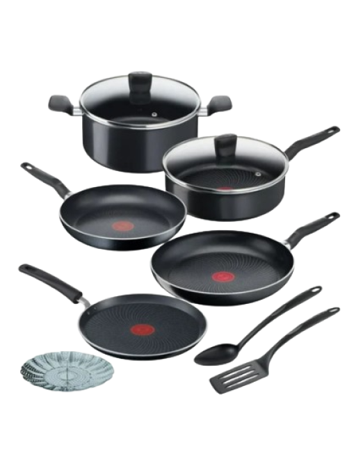 BATERIA DE COCINA 10 PIEZAS STAR EASY, MARCA F-FAL, MOD. C2670402M