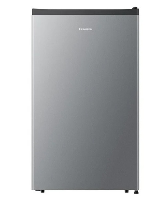 FRIGOBAR 3.3 PIES COLOR SILVER, MARCA HISENSE, MOD. RR33D6AGX1
