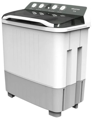 LAVADORA DE 16 KG  DOBLE TINA COLOR BLANCO HISENSE, MOD. WSA1603P