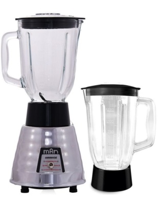 LICUADORA  ALUMINIO VASO VIDRIO 1.25L 700W COLA DE RATON 2 VEL MAN, MODELO LM42025VCR161