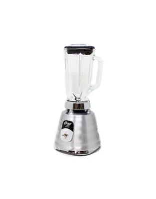 LICUADORA METALICA 2 VEL CLASICA ROJO VASO CRISTAL (BLST4126-013 / 2114101) OSTER, MOD. 4126-13