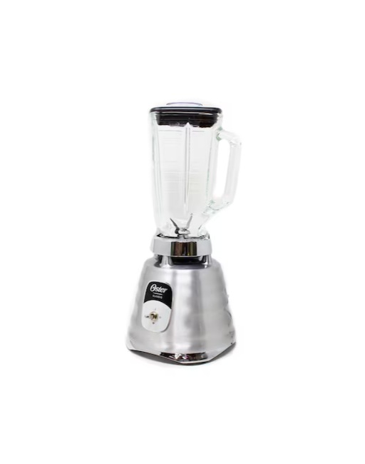LICUADORA METALICA 2 VEL CLASICA ROJO VASO CRISTAL (BLST4126-013 / 2114101) OSTER, MOD. 4126-13