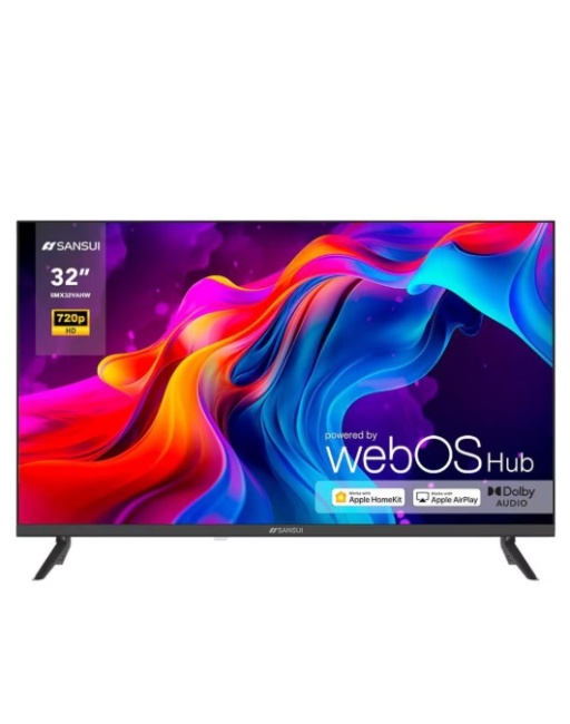 PANTALLA 32" SO WEB OS, MARCA SANSUI, MOD. SMX32VAHW
