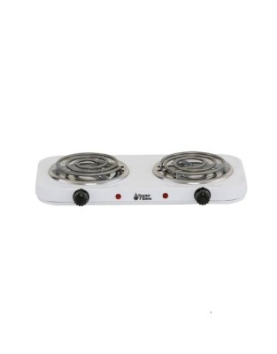 PARRILLA ELECTRICA DE 2 RESISTENCIA CON TERMOSTATO DE 45CM SUPERFLAMA, MOD. 2R T B