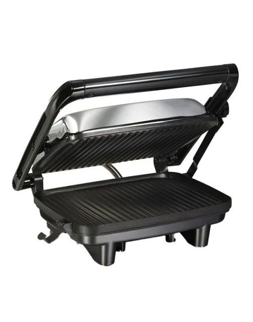 PARRILLA PANINI MAKER ACERO INOX HAMILTON BEACH, MOD. 25460G