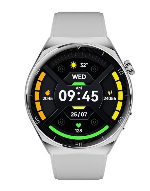 RELOJ INTELIGENTE AIWATCH COLOR GRIS AIWA, MOD. AWSAM05GB