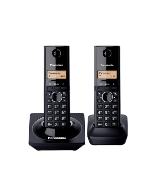 TELEFONO INALAMBRICO 6.0 DIGITAL 2 AURICULARES. MARCA PANASONIC, MOD. KX-TG1712MEB