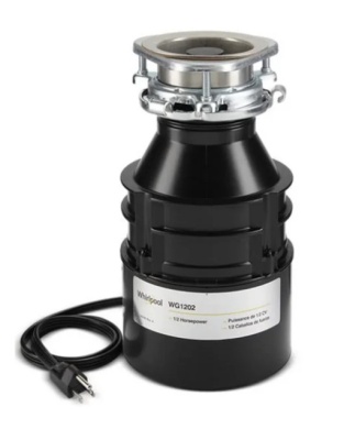 TRITURADOR DE ALIMENTOS  1.725 RPM 120V WHIRLPOOL, MOD. WG1202PH
