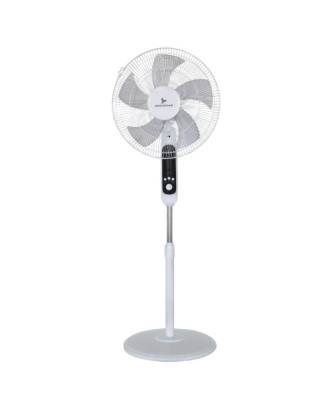 VENTILADOR 16" DE PEDESTAL APOLO C/CONTROL BLANCO MASTERFAN, MOD. VIAPPEBL16