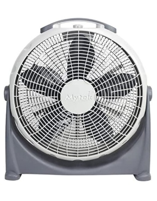 VENTILADOR DE PISO 20" PLASTICO MARCA MYTEK, MOD. 3385