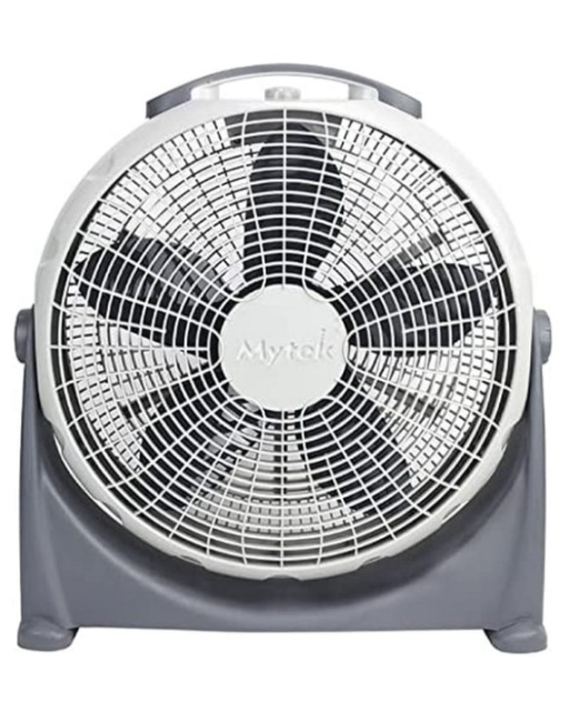 VENTILADOR DE PISO 20" PLASTICO MARCA MYTEK, MOD. 3385