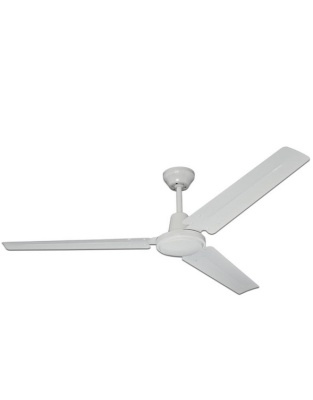 VENTILADOR TECHO 56" 3 ASPAS INDUSTRIAL BLANCO HUNTER, MOD. 52951