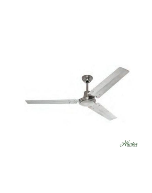 VENTILADOR TECHO 56" 3 ASPAS INDUSTRIAL SILVER HUNTER, MOD. 52952