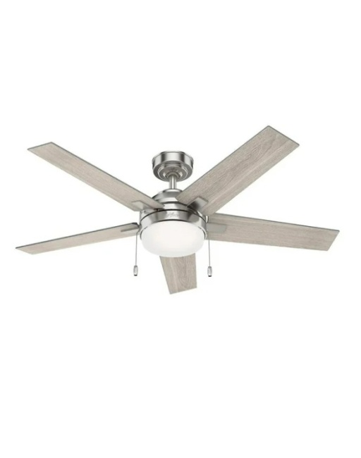 VENTILADOR 52" 5 ASPAS INTERIOR HUNTER, MOD. 51329